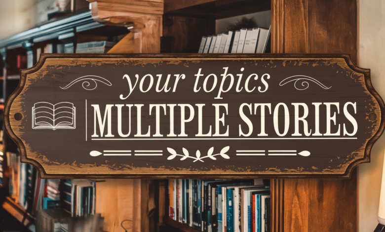 Your Topics | Multiple Stories