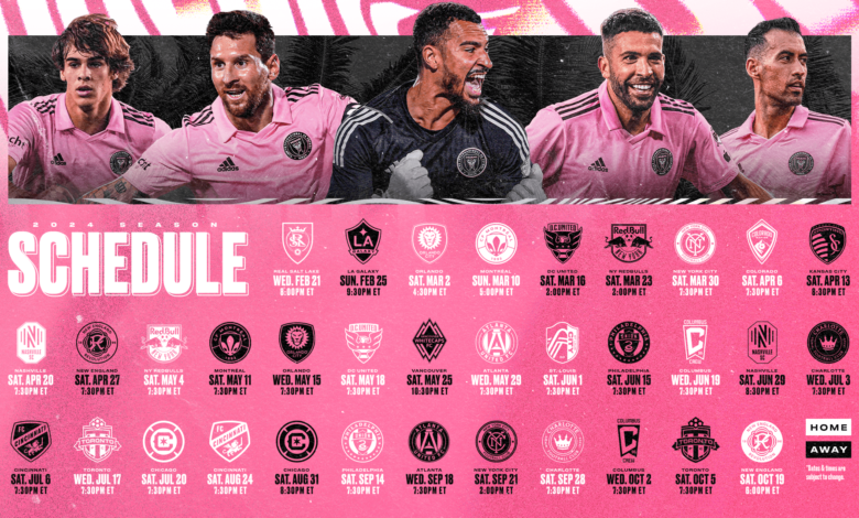 Inter Miami Schedule